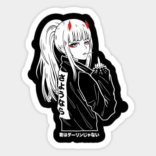 Zero two Sticker